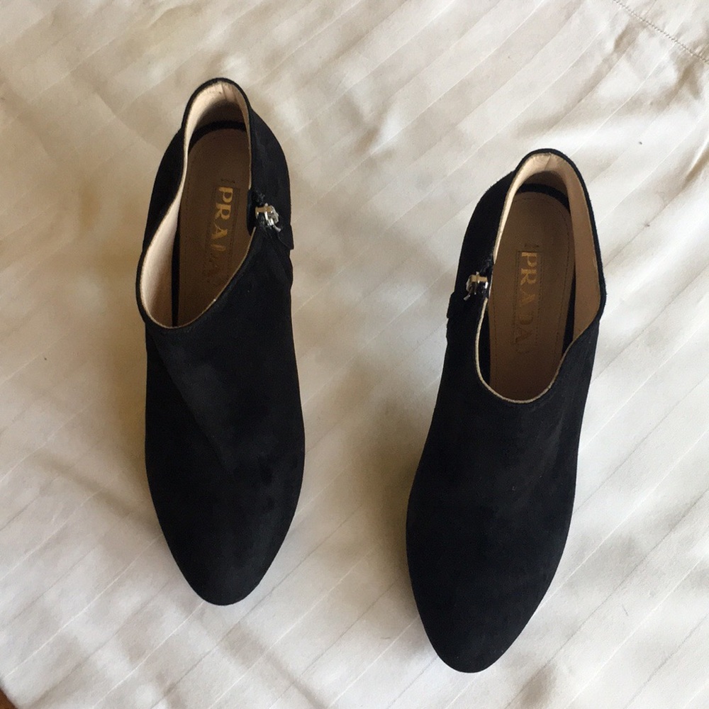 Original suede Prada Heels